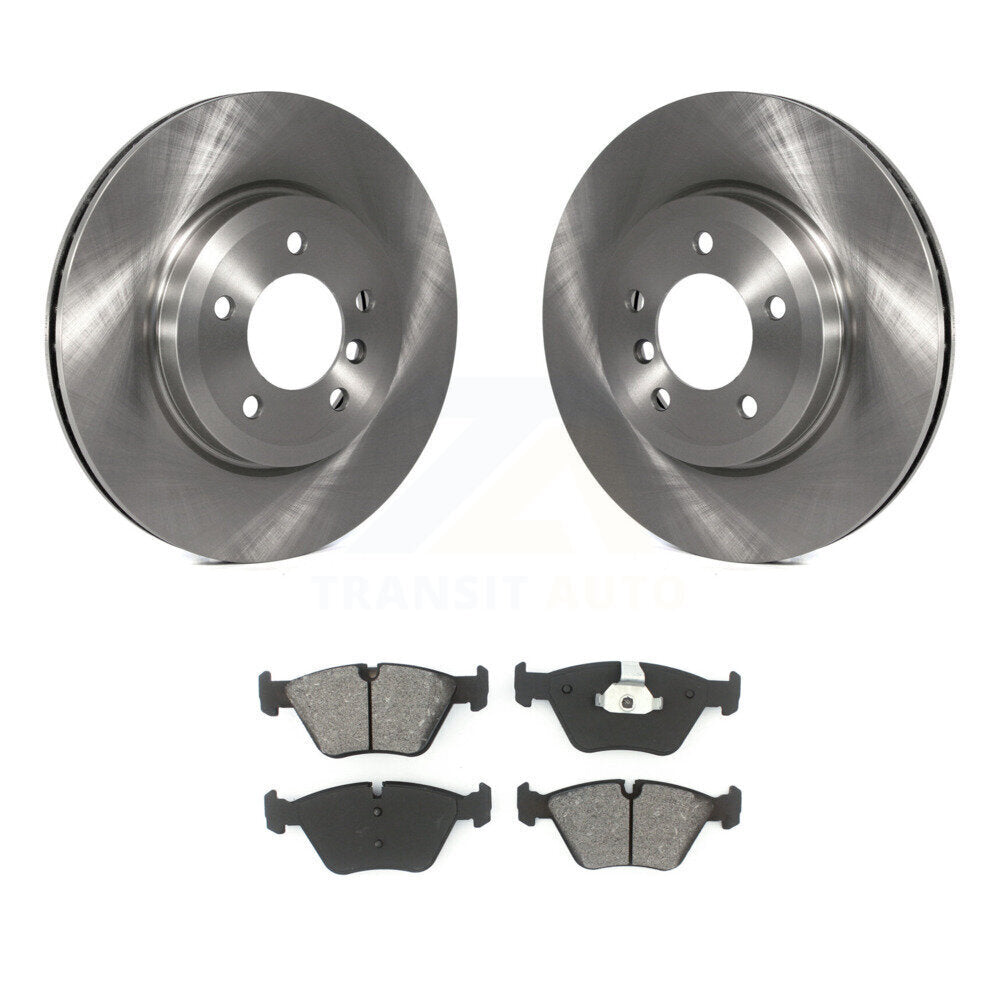 Kit de rotors de frein à disque avant et plaquettes semi-métalliques pour BMW 330Ci Z4 330i 330xi