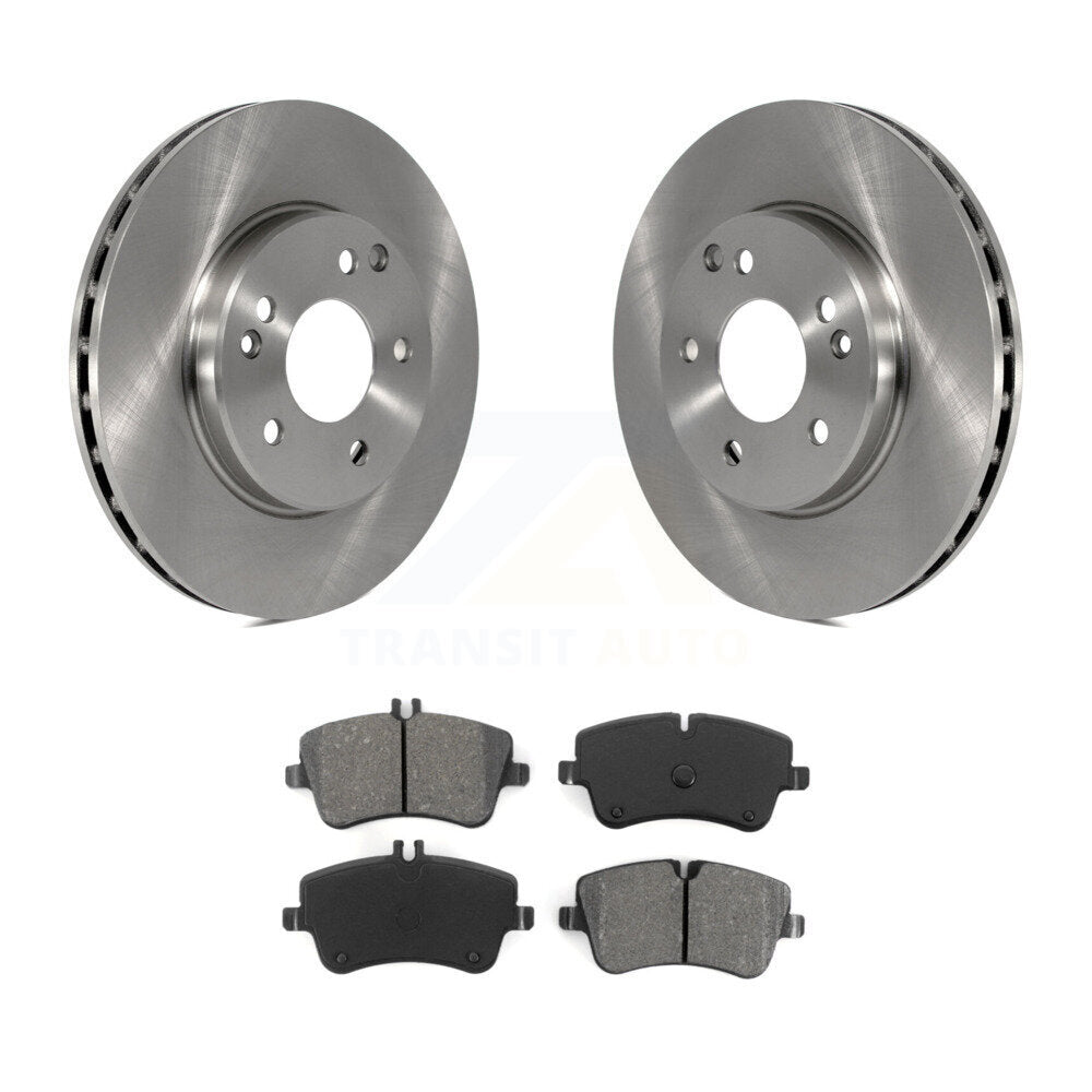 Kit de disques de frein à disque avant et plaquettes semi-métalliques pour Mercedes-Benz C230 C240