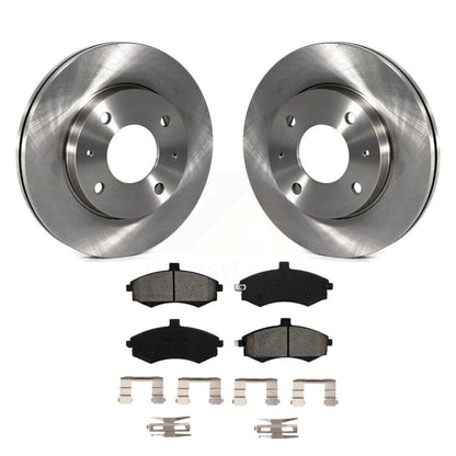 Kit de disques de frein à disque avant et plaquettes semi-métalliques pour Hyundai Elantra