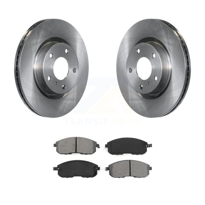 Kit de disques de frein à disque avant et plaquettes semi-métalliques pour INFINITI G35 Nissan 350Z
