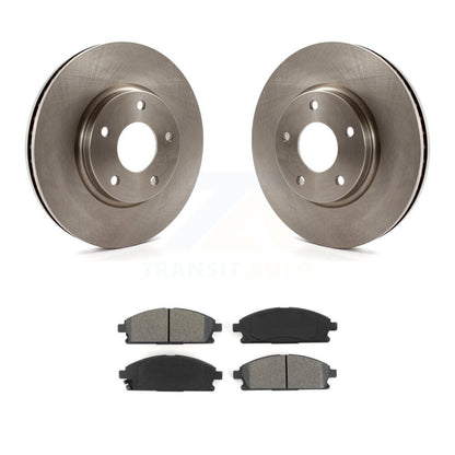 Kit de disques de frein à disque avant et plaquettes semi-métalliques pour Nissan Quest 2004-2009