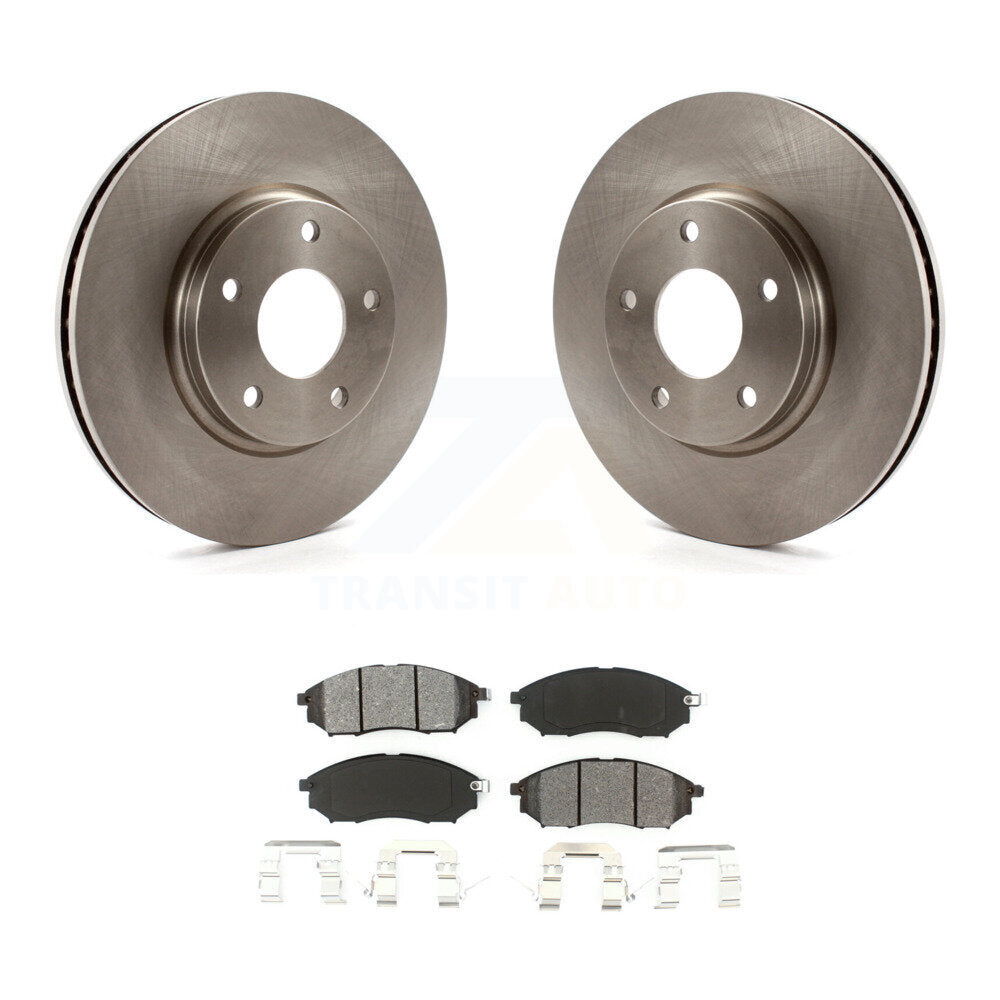 Kit de disques de frein à disque avant et plaquettes semi-métalliques pour INFINITI Q45 M45