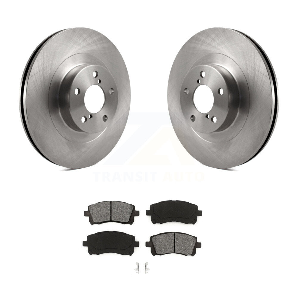 Rotor de frein à disque avant et Kit de plaquettes semi-métalliques pour Subaru Impreza Outback Legac