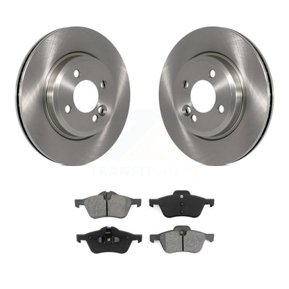 Kit de disques de frein à disque avant et plaquettes semi-métalliques pour Mini Cooper K8S-100416