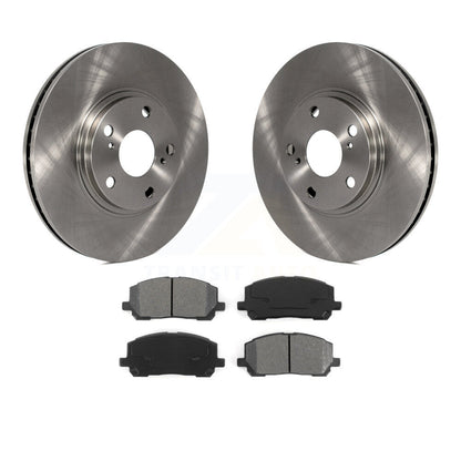 Kit de disques de frein à disque avant et plaquettes semi-métalliques pour Toyota Highlander