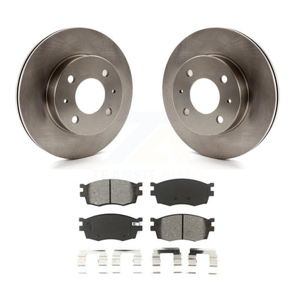 Kit de rotor de frein à disque avant et de plaquettes semi-métalliques pour Hyundai Accent Hatchbac 2006