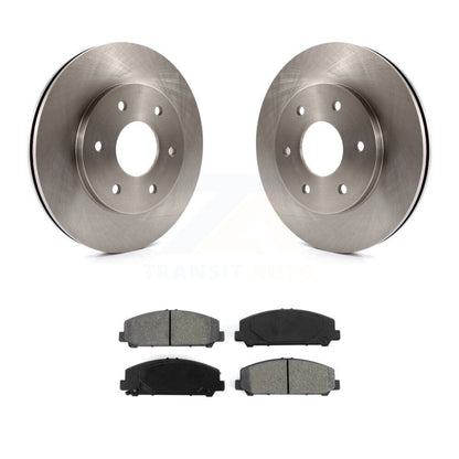 Kit de disques de frein à disque avant et plaquettes semi-métalliques pour INFINITI QX56 K8S-100424