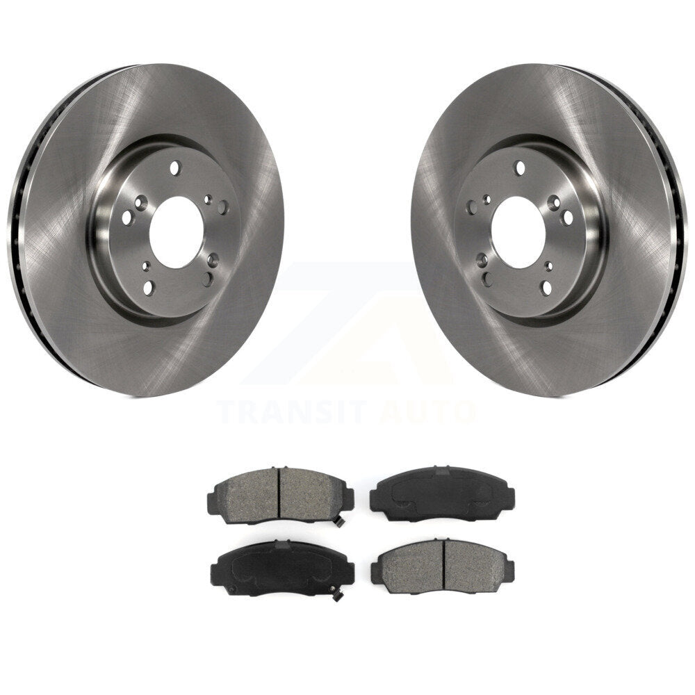 Kit de plaquettes semi-métalliques de Rotor de frein à disque avant, pour transmission automatique Acura TL
