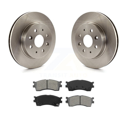 Kit de disques de frein à disque avant et plaquettes semi-métalliques pour Kia Rio 2003-2005