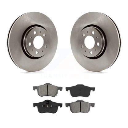 Kit de disques de frein à disque avant et plaquettes semi-métalliques pour Volvo S60 K8S-100435