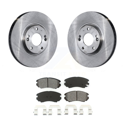 Kit de rotors de frein à disque avant et plaquettes semi-métalliques pour Hyundai Azera Kia Amanti