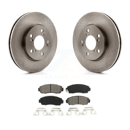Kit de disques de frein à disque avant et plaquettes semi-métalliques pour Honda Odyssey 2005-2010