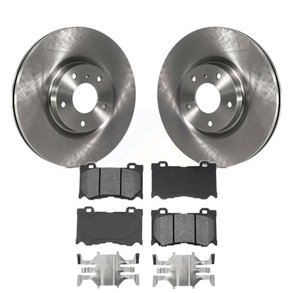 Kit de plaquettes de frein semi-métalliques pour rotors de frein avant pour INFINITI G37 AWD avec frein Brembo