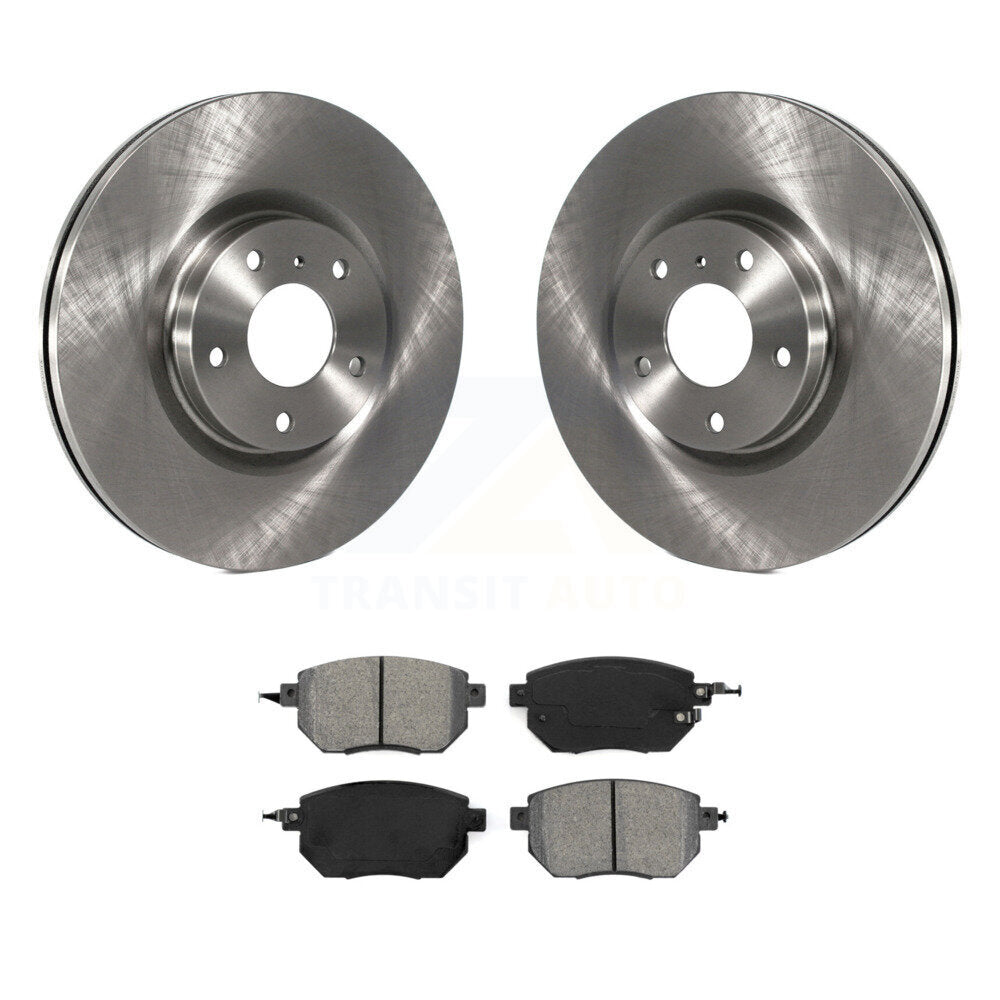 Kit de rotor de frein à disque avant et de plaquettes semi-métalliques pour Nissan Murano Altima Maxim