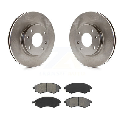 Kit de rotor de frein avant et de plaquettes semi-métalliques pour Hyundai Sonata Kia Optima Magenti