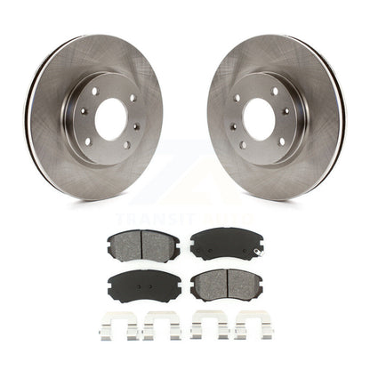 Kit de rotor de frein avant et de plaquettes semi-métalliques pour Hyundai Sonata Kia Optima Magenti