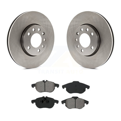 Kit disques de frein à disque avant et plaquettes semi-métalliques pour Saab 9-3 K8S-100455