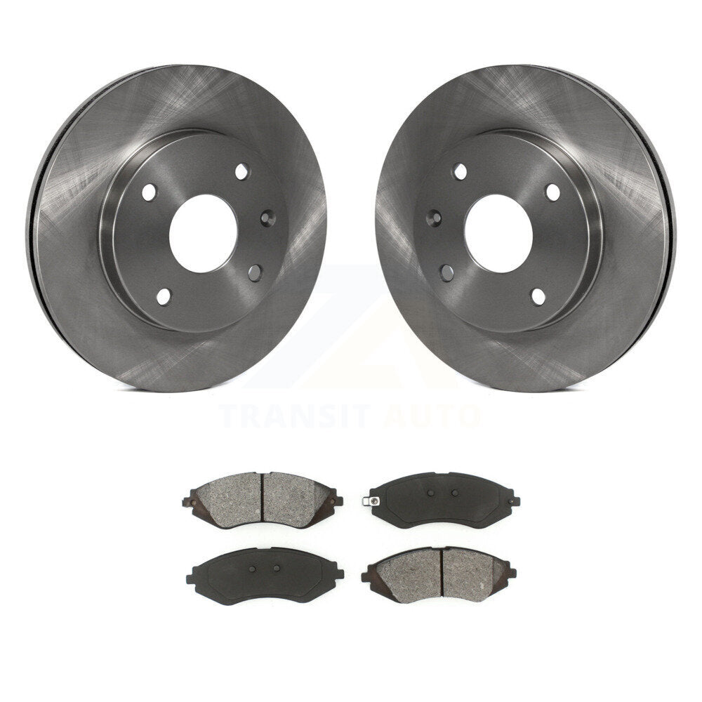 Kit de plaquettes de frein semi-métalliques pour Rotors de frein avant, pour Chevrolet Optra Suzuki Forenza Ren