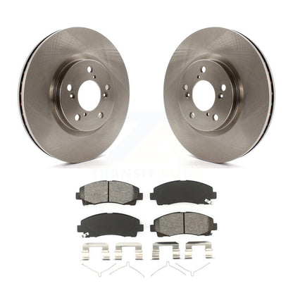 Kit de disques de frein à disque avant et plaquettes semi-métalliques pour Honda Ridgelin 2006-2014