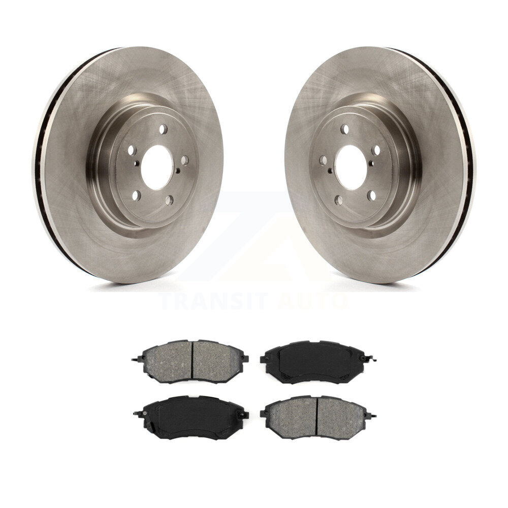 Kit de plaquettes semi-métalliques de Rotors de frein à disque avant pour Subaru Forester Outback Legac