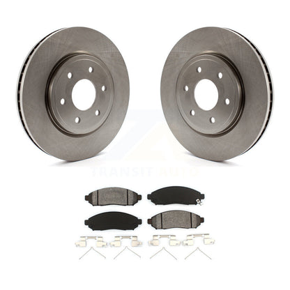 Rotors de frein avant et Kit de plaquettes semi-métalliques pour Nissan Frontier Pathfinder Xterr
