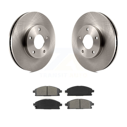 Kit de disques de frein à disque avant et plaquettes semi-métalliques pour Nissan X-Trail 2004-2006