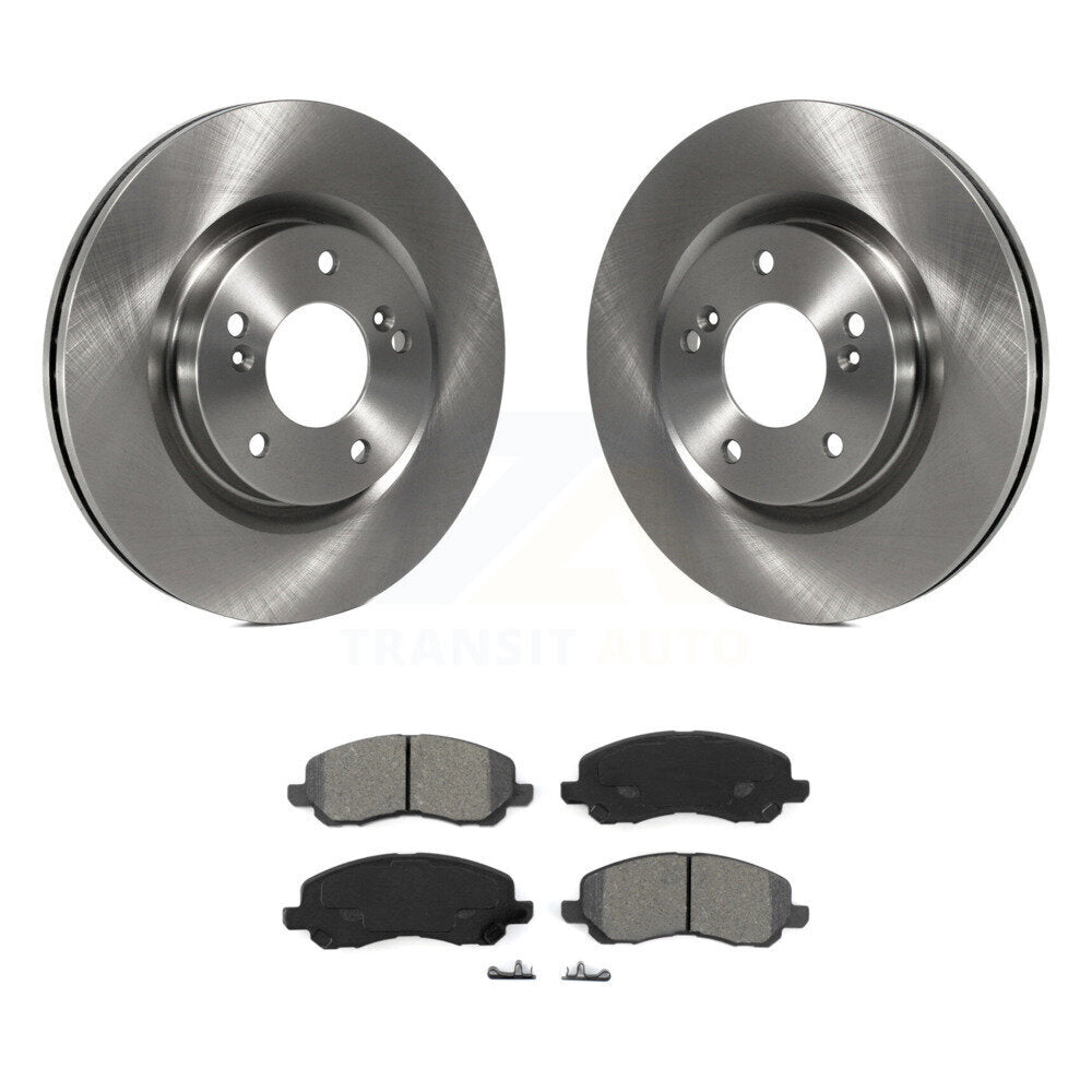 Kit de rotors de frein à disque avant et plaquettes semi-métalliques pour Mitsubishi Eclipse Galan