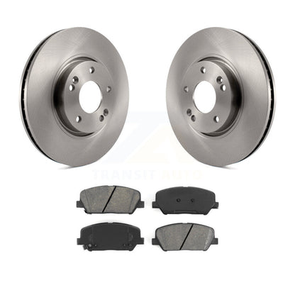 Kit de plaquettes de frein semi-métalliques pour Rotors de frein avant, pour Hyundai Veloster Turbocharge 13-15
