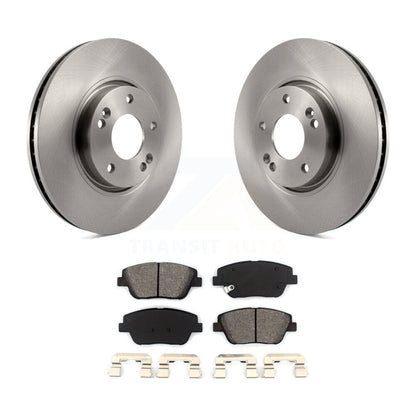 Kit de rotors de frein à disque avant et plaquettes semi-métalliques pour Hyundai Sonata Kia Optim