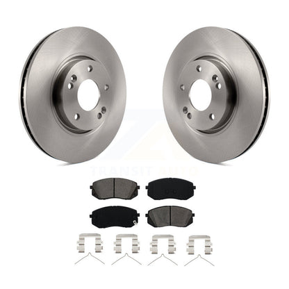 Kit de rotors de frein à disque avant et plaquettes semi-métalliques pour Hyundai Sonata K8S-10049