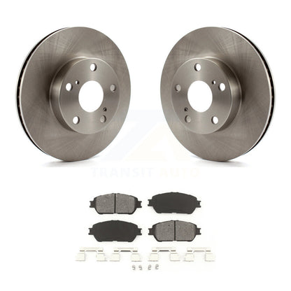 Kit de plaquettes semi-métalliques de Rotor de frein à disque avant pour Toyota Tacoma avec roue à 5 écrous