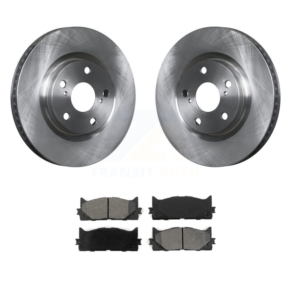 Kit de plaquettes semi-métalliques de Rotor de frein à disque avant, pour Toyota Camry Lexus ES350 Avalo
