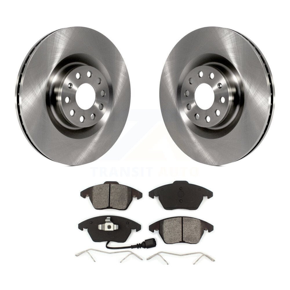 Kit de plaquettes de frein à disque avant, Rotors semi-métalliques, pour Volkswagen Golf CC GTI Audi A