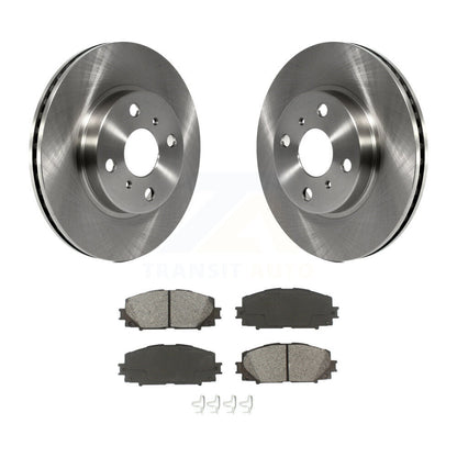 Rotor de frein à disque avant et Kit de plaquettes semi-métalliques pour Toyota Yaris Prius C Scion i