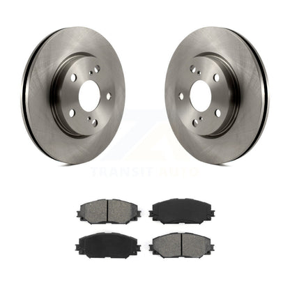 Kit de rotor de frein avant et de plaquettes semi-métalliques pour Toyota RAV4 Prius V Scion xB Lexu
