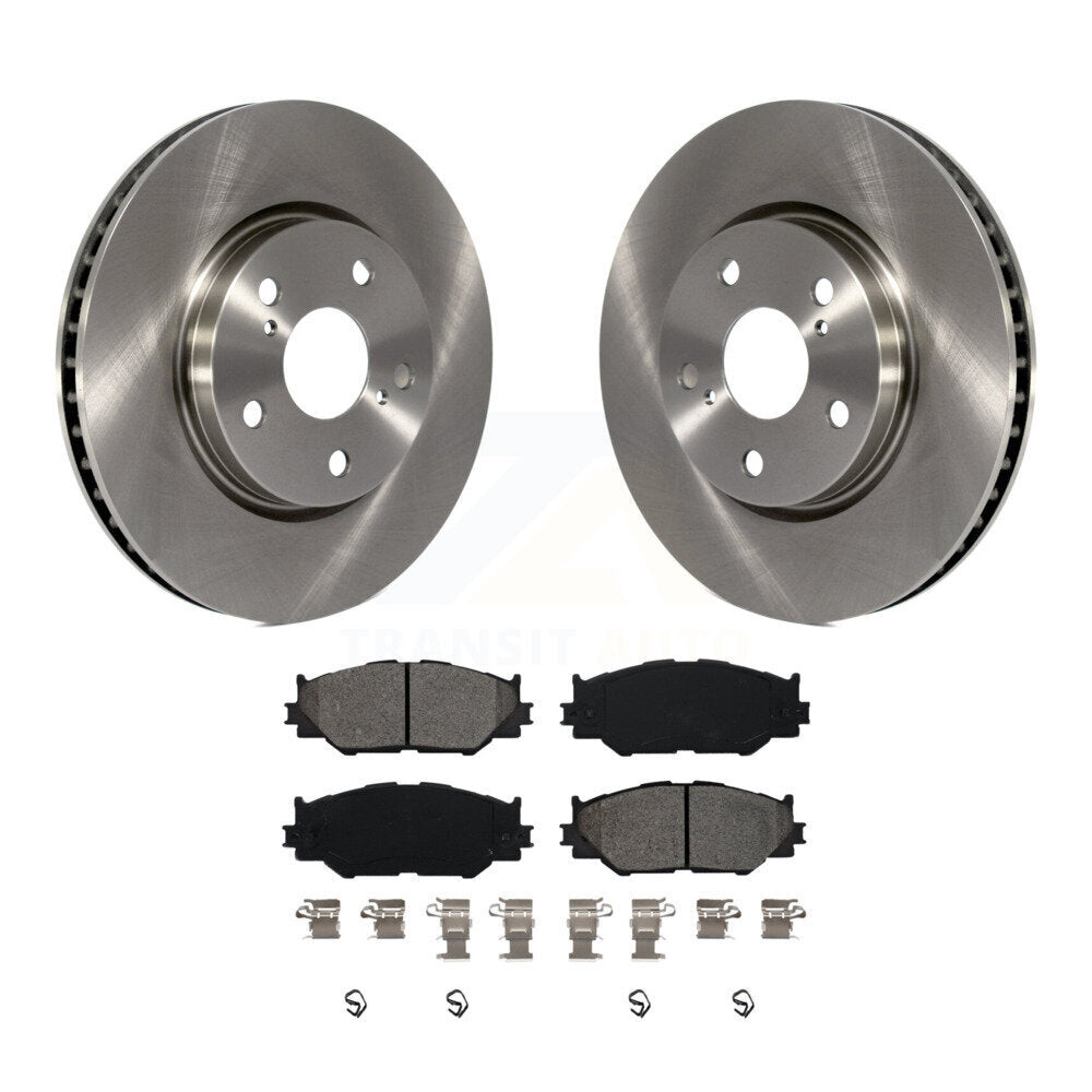 Kit de disques de frein à disque avant et plaquettes semi-métalliques pour Lexus IS250 K8S-100507