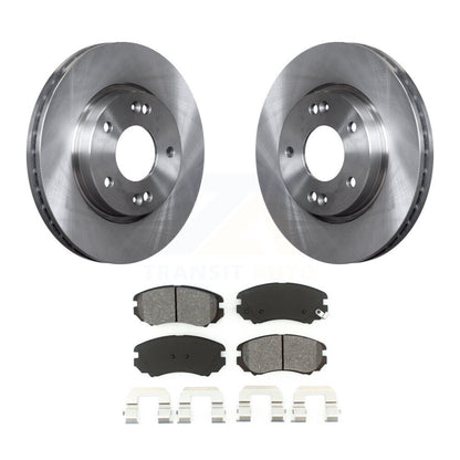 Kit de disques de frein à disque avant et plaquettes semi-métalliques pour Hyundai Elantra