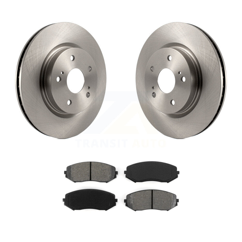 Kit de rotor de frein à disque avant et de plaquettes semi-métalliques pour Suzuki Grand Vitar 2006-2013