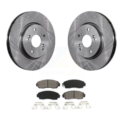 Kit de rotor de frein à disque avant et de plaquettes semi-métalliques pour Honda CR-V Acura RDX Accor