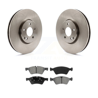 Rotor de frein à disque avant et Kit de plaquettes semi-métalliques pour Mercedes-Benz E550 E500 AW