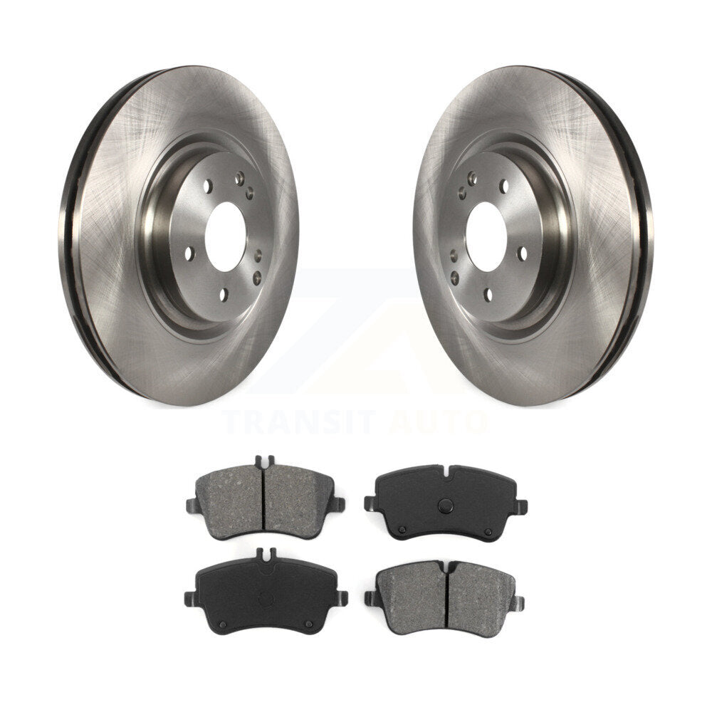 Kit de disques de frein à disque avant et plaquettes semi-métalliques pour Mercedes-Benz SLK280 C32