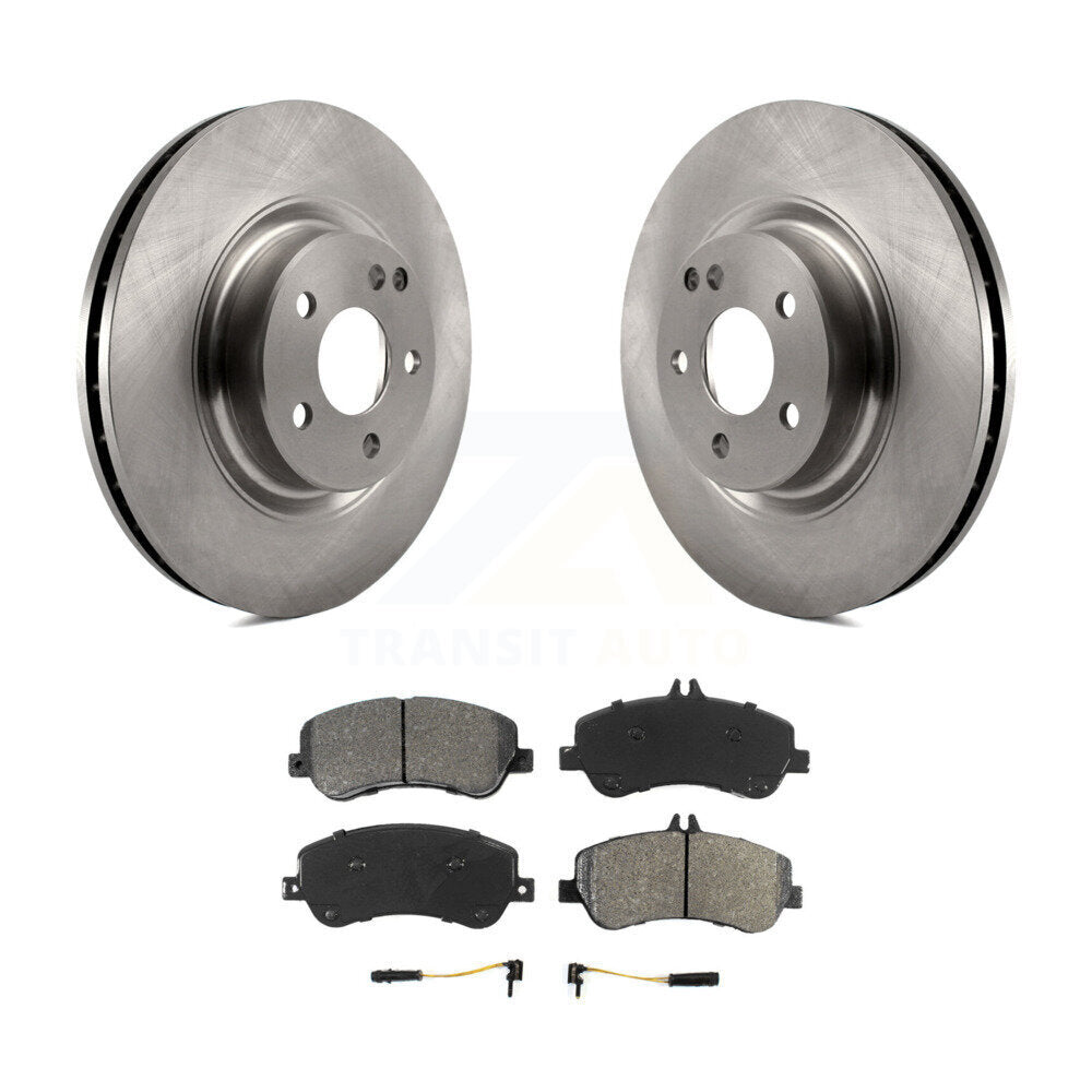 Kit de rotor de frein à disque avant et de plaquettes semi-métalliques pour Mercedes-Benz GLK350 GLK25