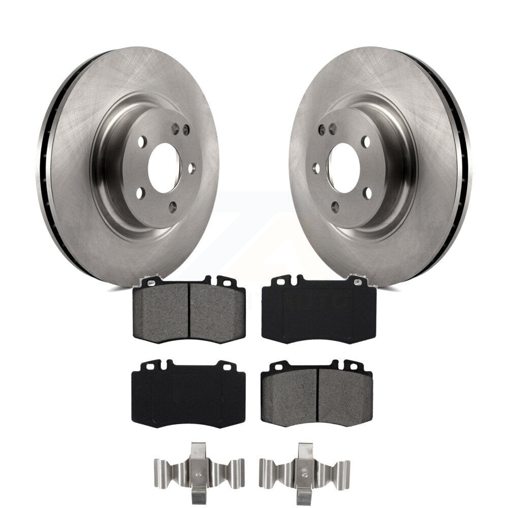 Kit de rotor de frein avant et de plaquettes semi-métalliques pour Mercedes-Benz CLS550 CLS500 E55