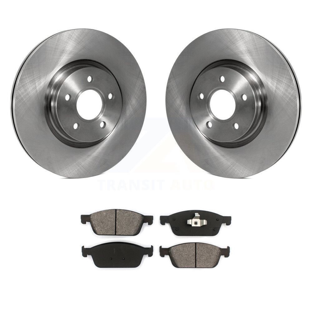 Kit de plaquettes de frein semi-métalliques pour Rotors de frein avant, pour Ford Escape Transit Connect Lincol