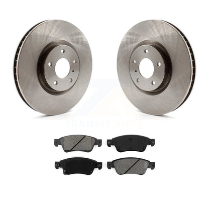 Kit de disques de frein à disque avant et plaquettes semi-métalliques pour INFINITI G37 G35 Q60