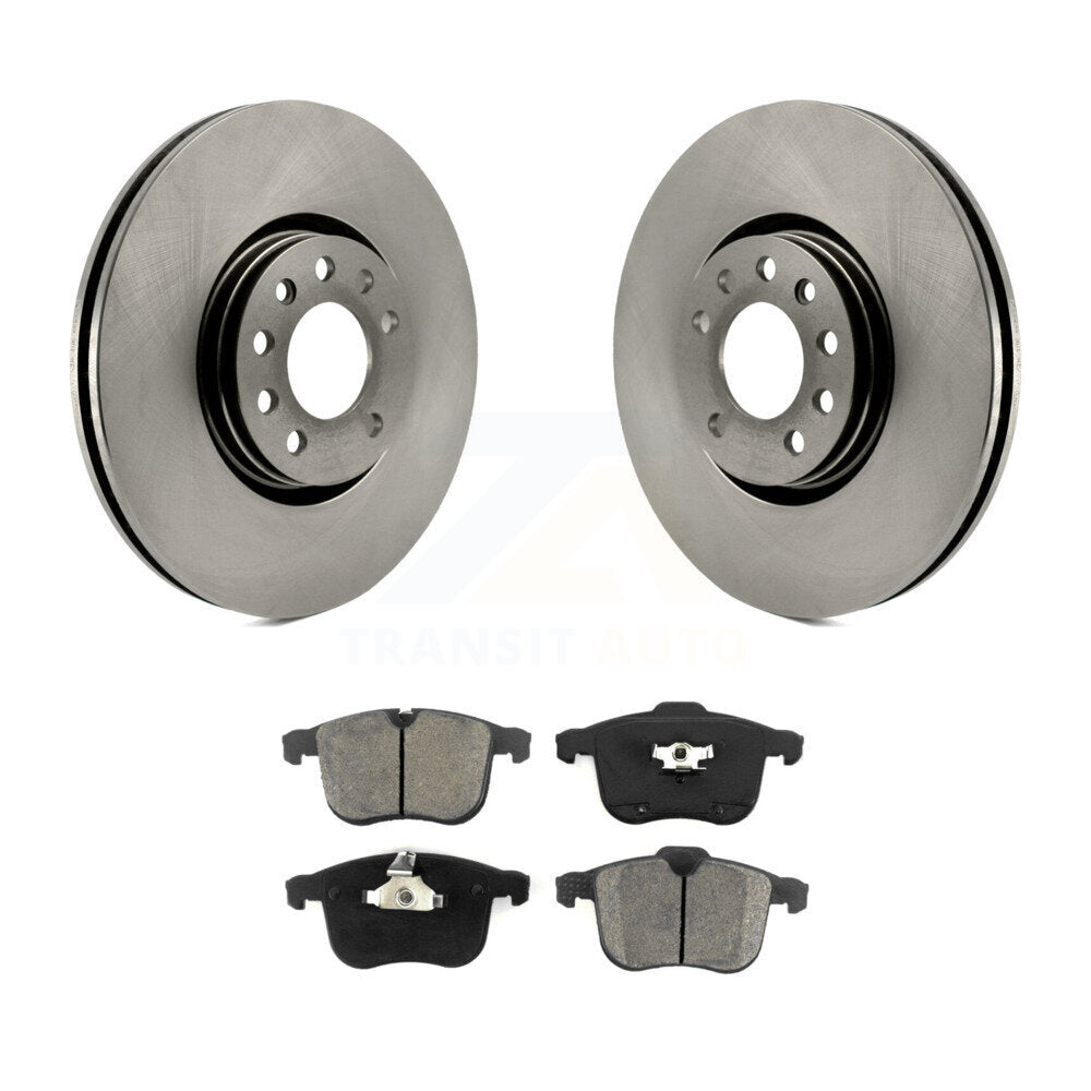 Kit disques de frein à disque avant et plaquettes semi-métalliques pour Saab 9-3 K8S-100534