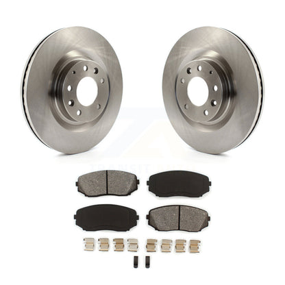 Kit de disques de frein à disque avant et plaquettes semi-métalliques pour Mazda CX-9 2007-2015