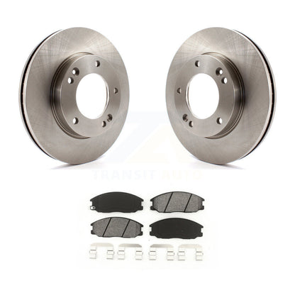 Kit de disques de frein à disque avant et plaquettes semi-métalliques pour Kia Sorento 2007-2009