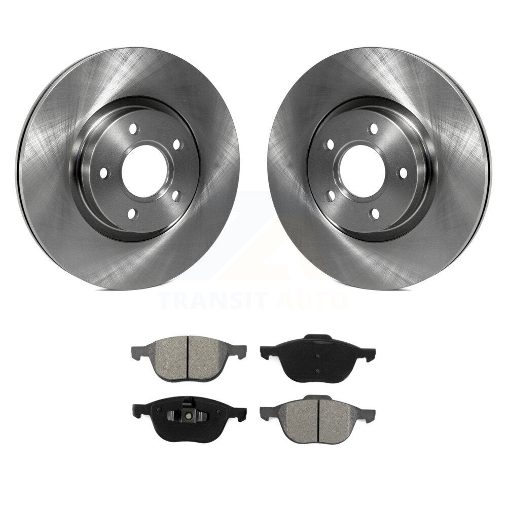Kit de plaquettes de frein semi-métalliques pour Rotors de frein avant, pour Ford Escape Volvo c-max S40 C30 V5