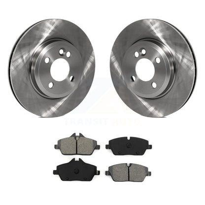 Kit de disques de frein à disque avant et plaquettes semi-métalliques pour Mini Cooper K8S-100544